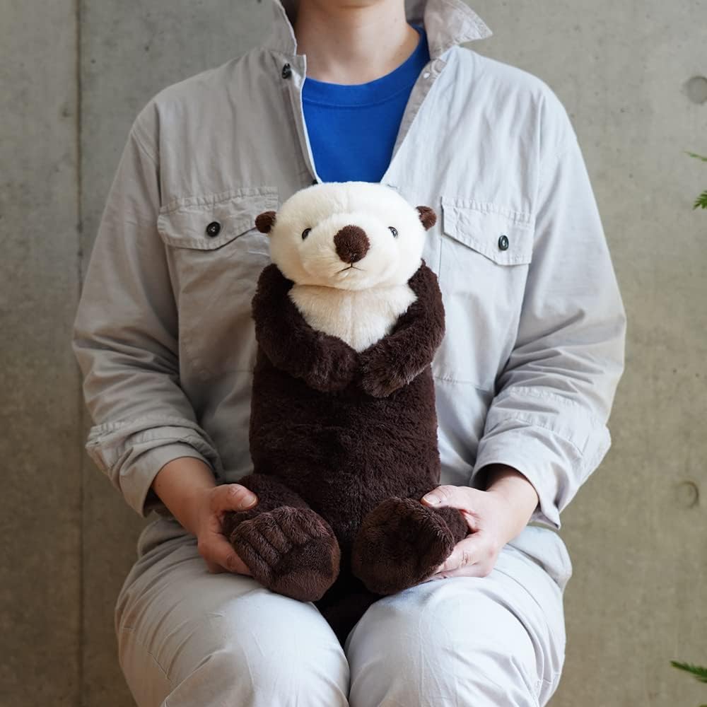 Sunlemon Knee Raccoon Plush Toy 23x18x52cm Cute Animal Sea Creature P-8572