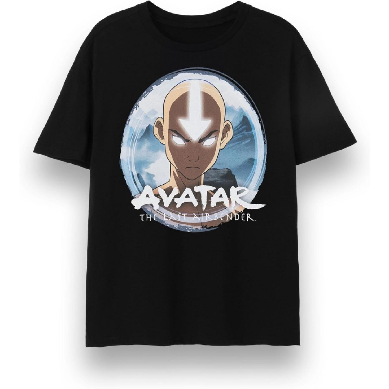 

Avatar_ The Last Airbender Mens T-Shirt _ Adults Short Sleeve Black Graphic Tee Anime Apparel Top Netflix TV Show(1) XXXXXL