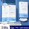 Blue Cat 10-Pack Hanging Facial Tissue Paper Towels for Home Use