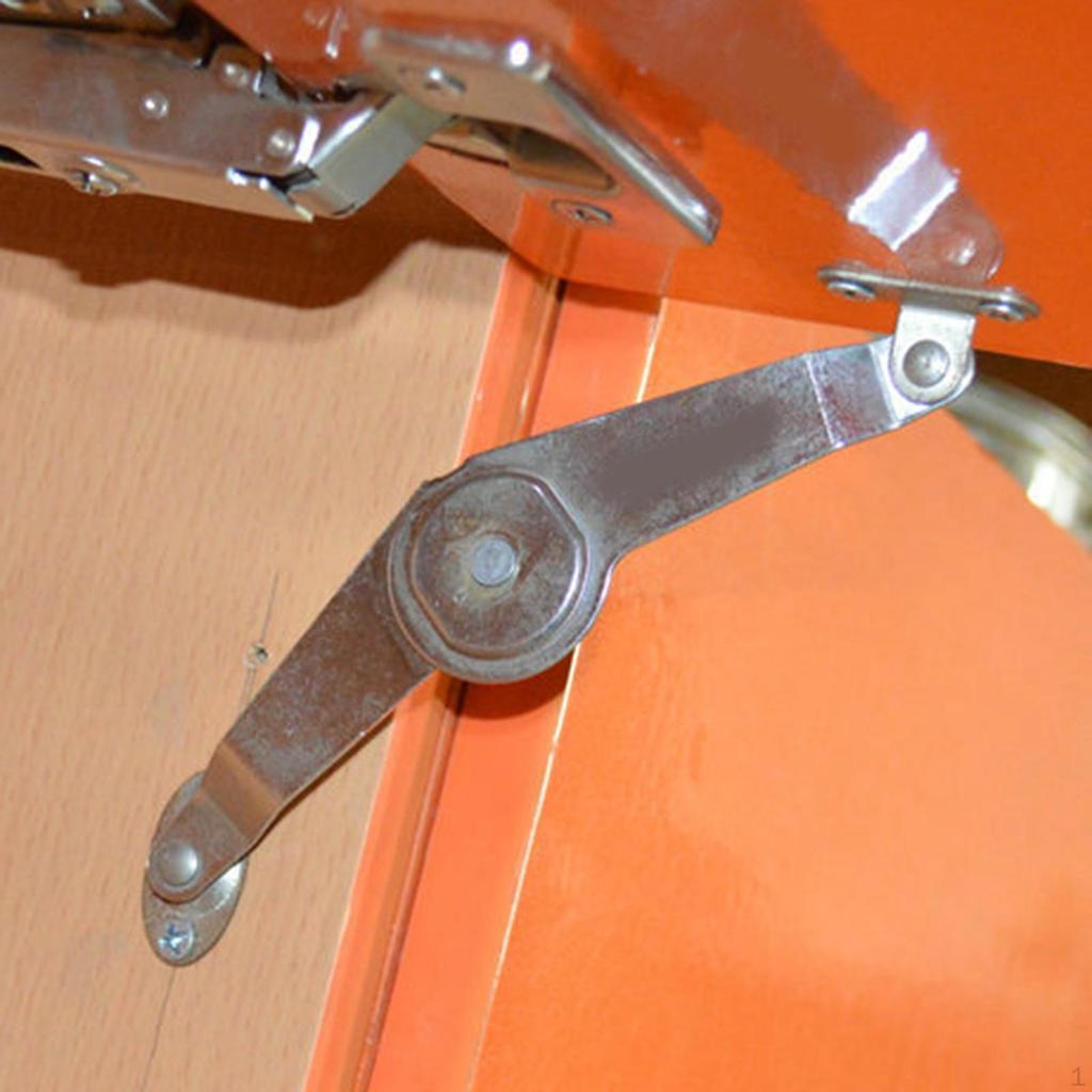 Sammenleggbart lokkstøttehengselskap Metall Bærbar Sammenleggbar Brakett for Møbler