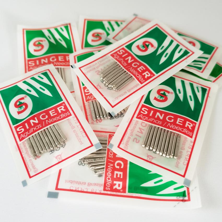 

швейная игла для singer 2020 HAX1 130/705Hfor singer brother janome pfaff toyota elna viking и т. д. (100 шт. микс) 14#