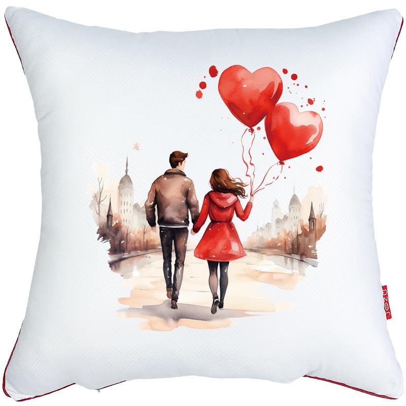 Patch On Clothes Lovers Romantic Balloon Parches Ropa Hoodies Diy Clothes Stickers Heat Press Appliqued T-Shirt Valentine Patch