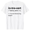 Men's Clothing with A Uniform Style Humorous Quotes  Fitness T-shirts Introverted Humorous Jokes Introverted Cotton T-shirts