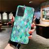Mermaid Scale Phone Case For Samsung S 9 10 20 21 22 23 30 23 24 Plus Lite Ultra FE S10lite Fundas