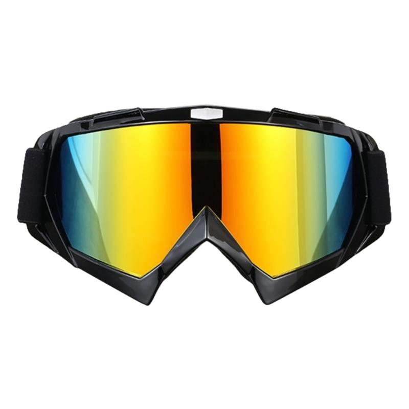 Motorradbrille Dirtbike-Brille Motocross-Brille Winddicht ATV-Brille Staubdicht Kratzfest