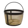 Practical Golden Tone Coffee Filter Durable Coffee Filter Coffee Strainer for 4/6/8/12 Cup Basket Style Coffee Maker