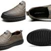 Handmade Men Leather Shoes Soft Sole Loafers Business Casual Shoes Slip on Men Shoes Classic Moccasins Lightweight Driving Flats