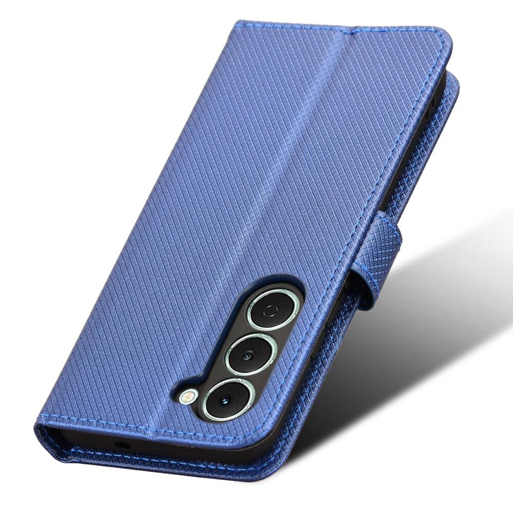 For TECNO Spark 40 Pro 4G Leather Wallet Case with Strap Diamond Texture Phone Cover