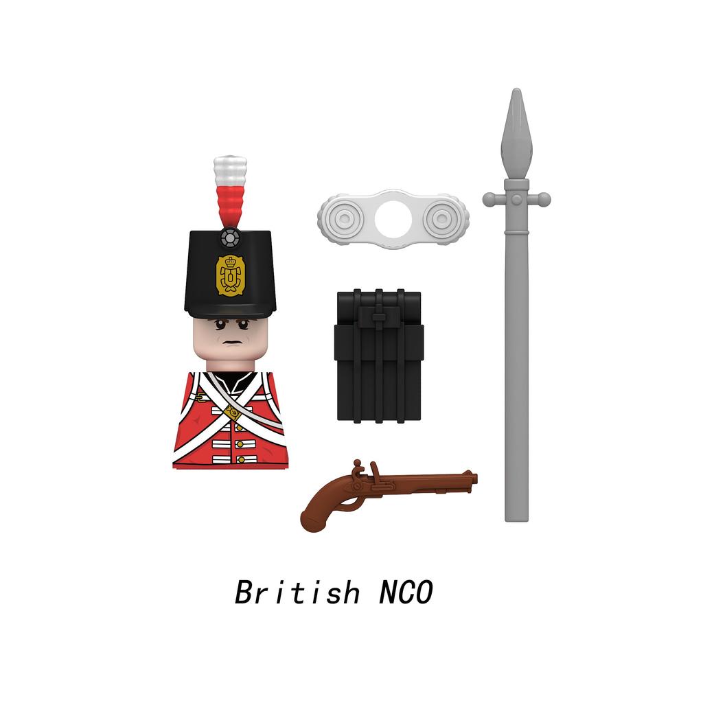 More Styles Great Retro Military Empire Navy Soldiers Weapons Gun Model Figure Blocks Bricks Toys For Children