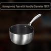 Stainless Steel Yukihira Non-Stick Milk and Noodle Cooking Pot with Honeycomb Design
