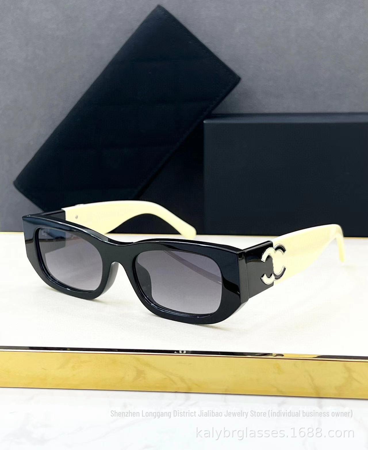 

Женские модные солнцезащитные очки Xiaoxiangjia с двойной оправой C и защитой от ультрафиолета 52-19-140