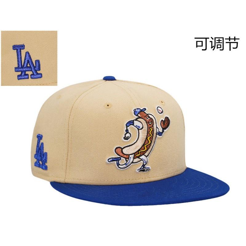 LA Dodgers Embroidered Baseball Cap Adjustable Flat Brim Street Hip Hop