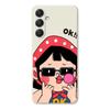 For Samsung Galaxy A16 5G/4G Case Cute Kid Pattern Printing Straight Edge TPU Phone Back Cover
