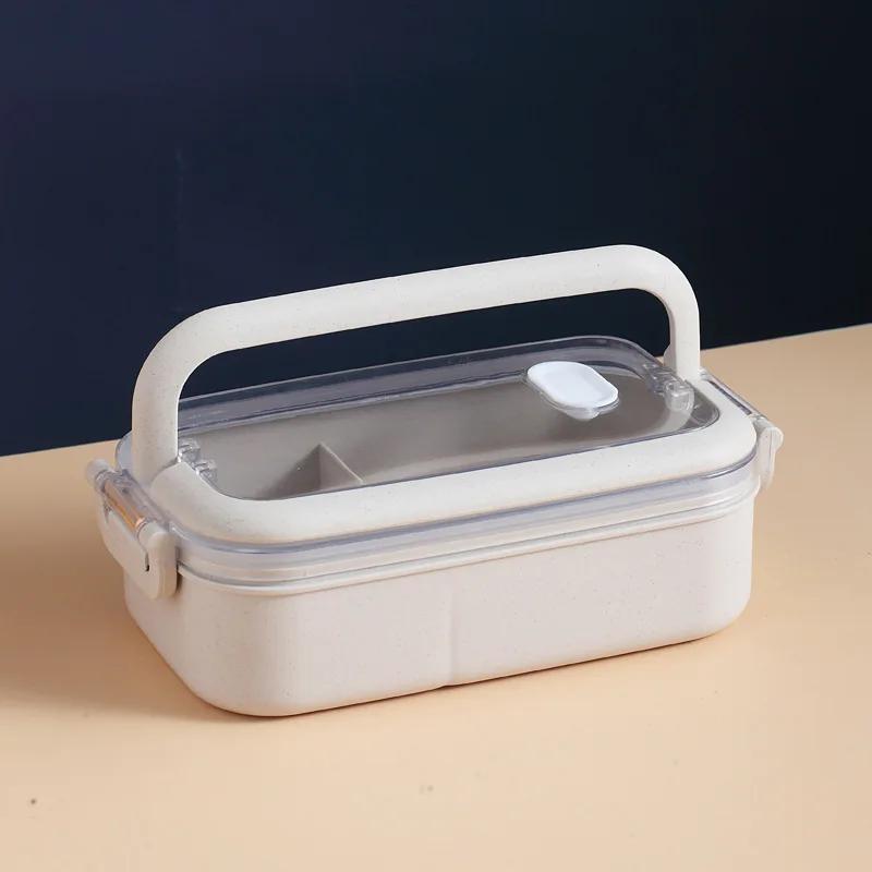 Kuchyňa Domov Mikrovlnná rúra Obedový box Pšeničná slama Jedálenský riad Nádoba na potraviny Nádoba na potraviny Deti Deti Školská Kancelária Prenosný Bento box