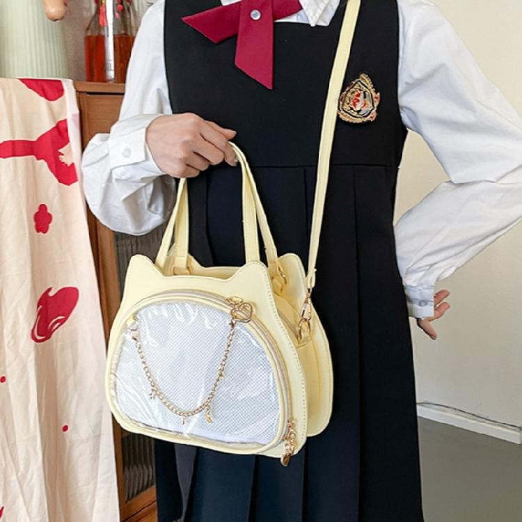 Japanese Style Itas Bag for Women Girl Kitten Messengers Bag Cute Cats Shoulder Bag