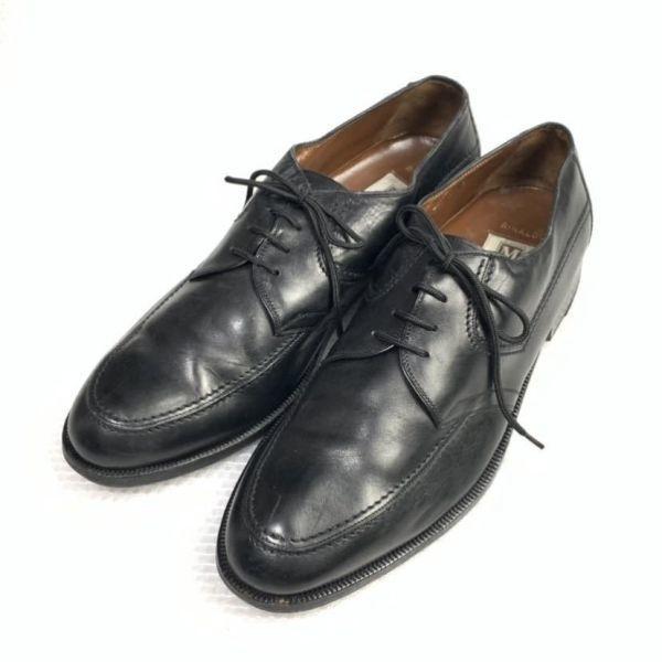 

Vintage 80s-90s Bruno Magli Italy U-Tip All Leather Shoes Black 11M 28.5-29.5(USED)
