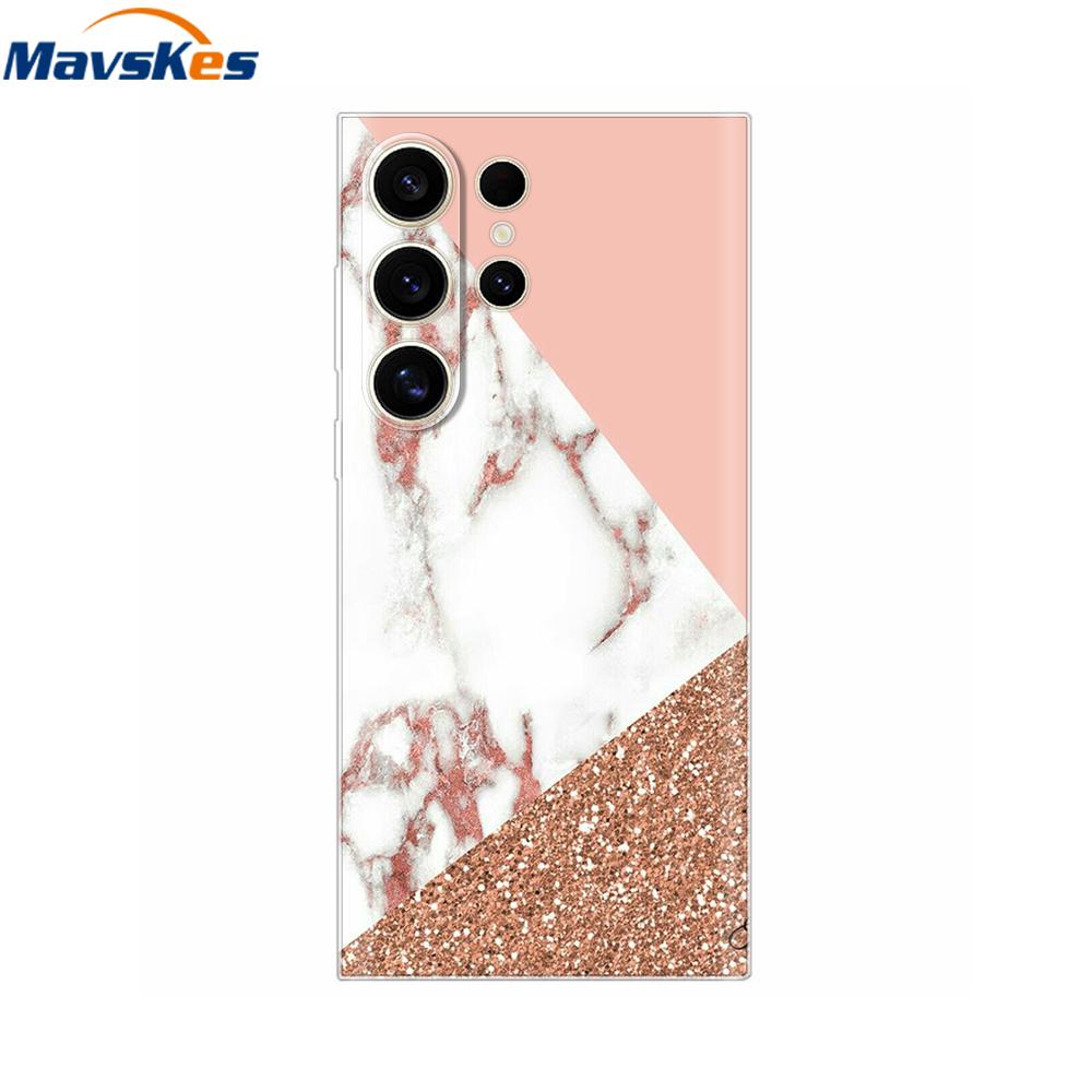 For Samsung S25 Ultra Case Clear TPU Soft Fashion Silicone Phone Case For Samsung Galaxy S25 Plus Back Cover S 25 Fundas Para