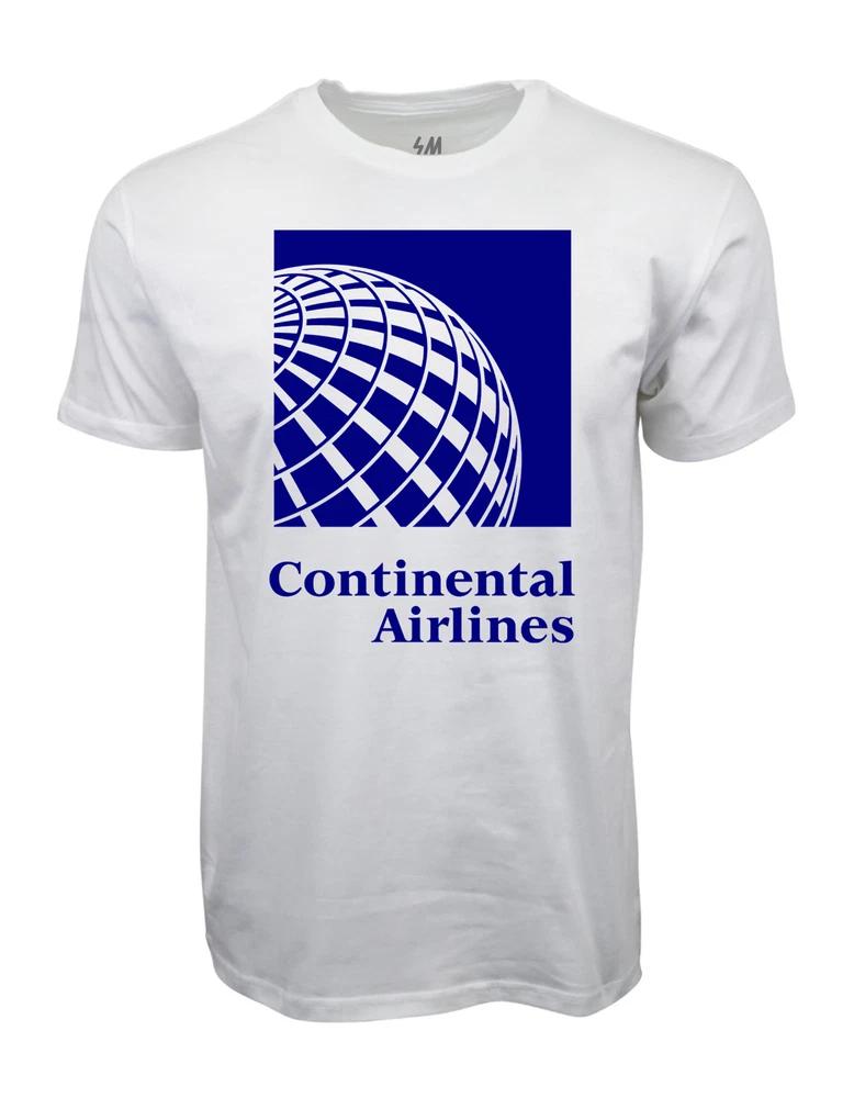 Continental Airlines Graphic T Shirt S
