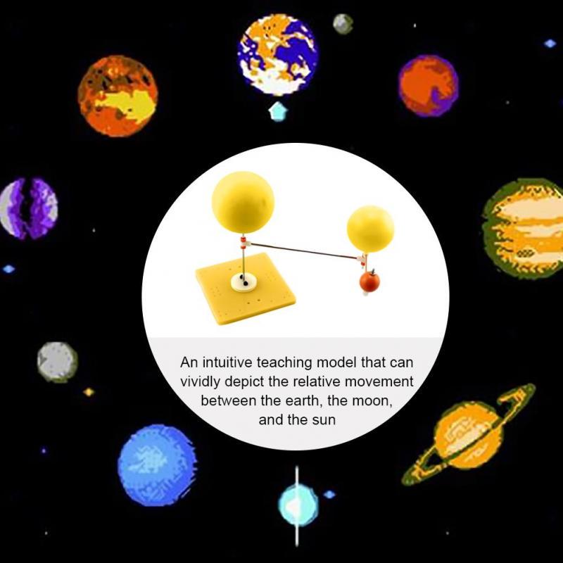 Modello Sole Terra Luna Fai Da Te | Kit Scientifico In Legno Per Bambini 6+ | Giocattolo Educativo STEM - 2