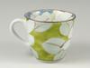 Arita Hasami Ware Kiln Gardenia Pair Mug Cups 18624 Sen'emon