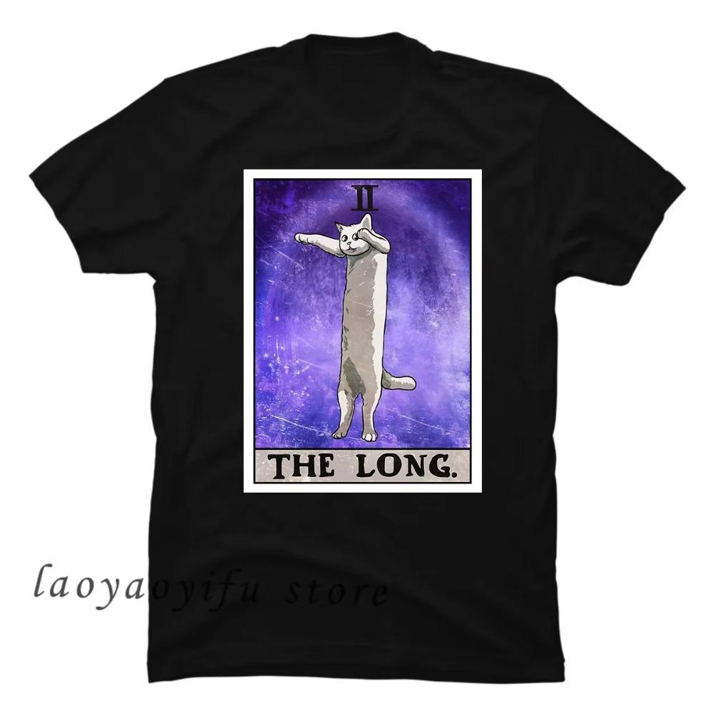 

Каваий Каракал Флоппа Кошка Карта Таро Креативная Мем Футболка Унисекс Топы Ретро Харадзюку Графические Футболки Женские Футболки XXXXXL