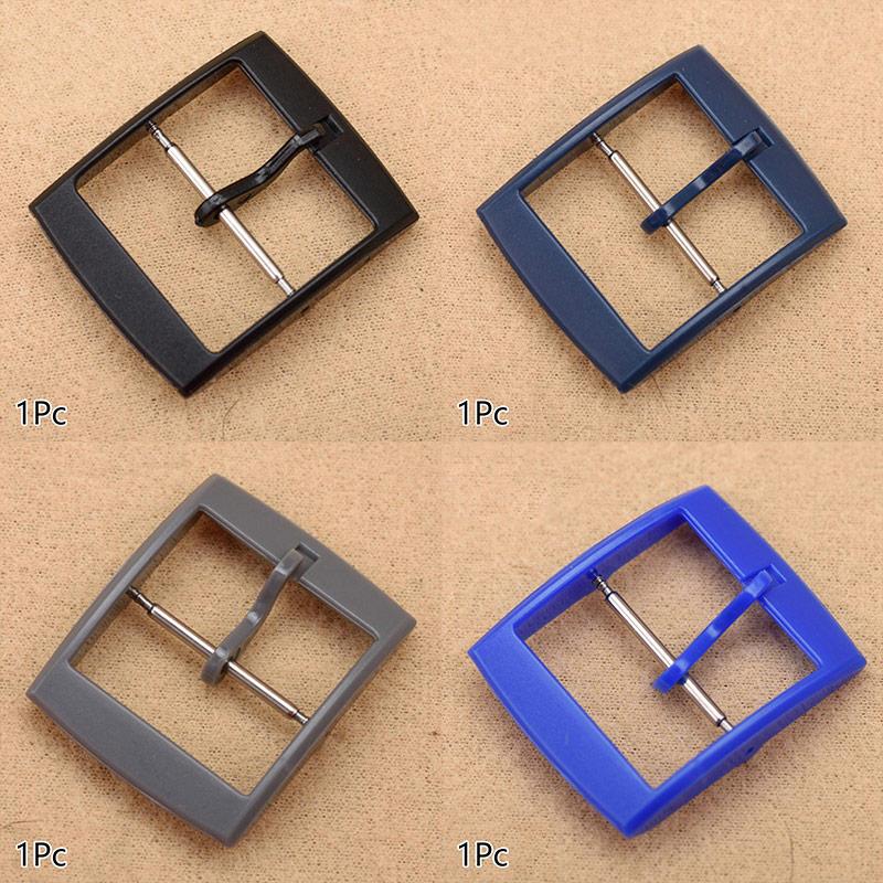 

1шт пряжка для часов цветная пряжка фиксированная пластиковая аксессуары для часов ремешки для часов пряжка 16мм19мм20мм 20mm темно-синий