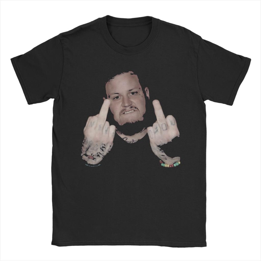 Unisex Women Fashion JELLY ROLL Middle Finger 87359589 T Shirt Tee Cotton Tshirts Clothes