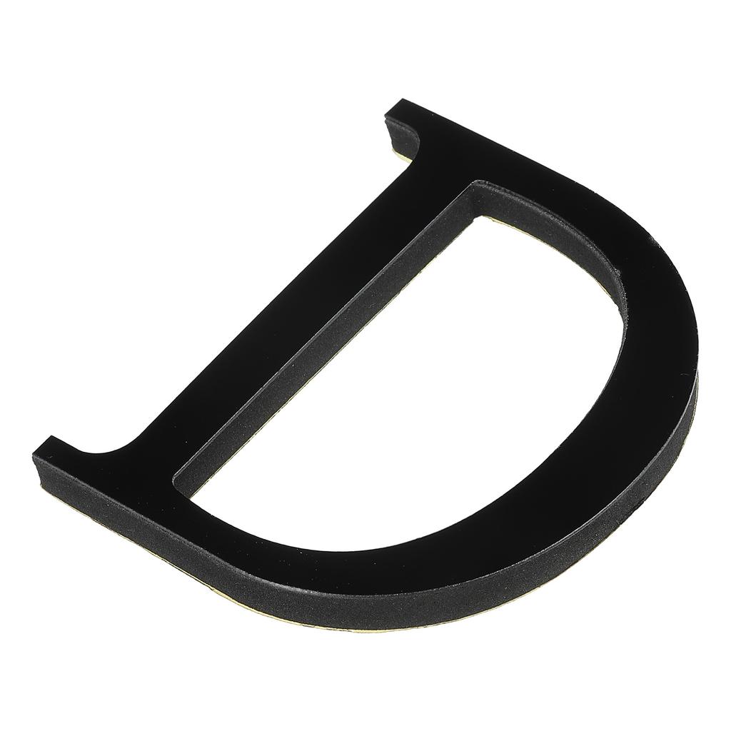 10cm Black 26 English Letters Wall Sticker 3D Mirror Acrylic Wall Sticker Decals Self-Adhesive Decor Wall Art Mural Home Party