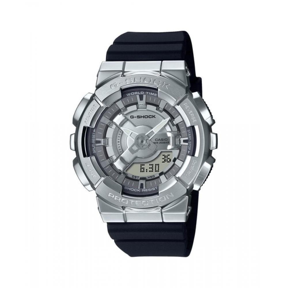 

G-SHOCK 110 SERIES/ МЕТАЛЛИЧЕСКИЙ БЕЗЕЛЬ/ GM-S110-1AJF