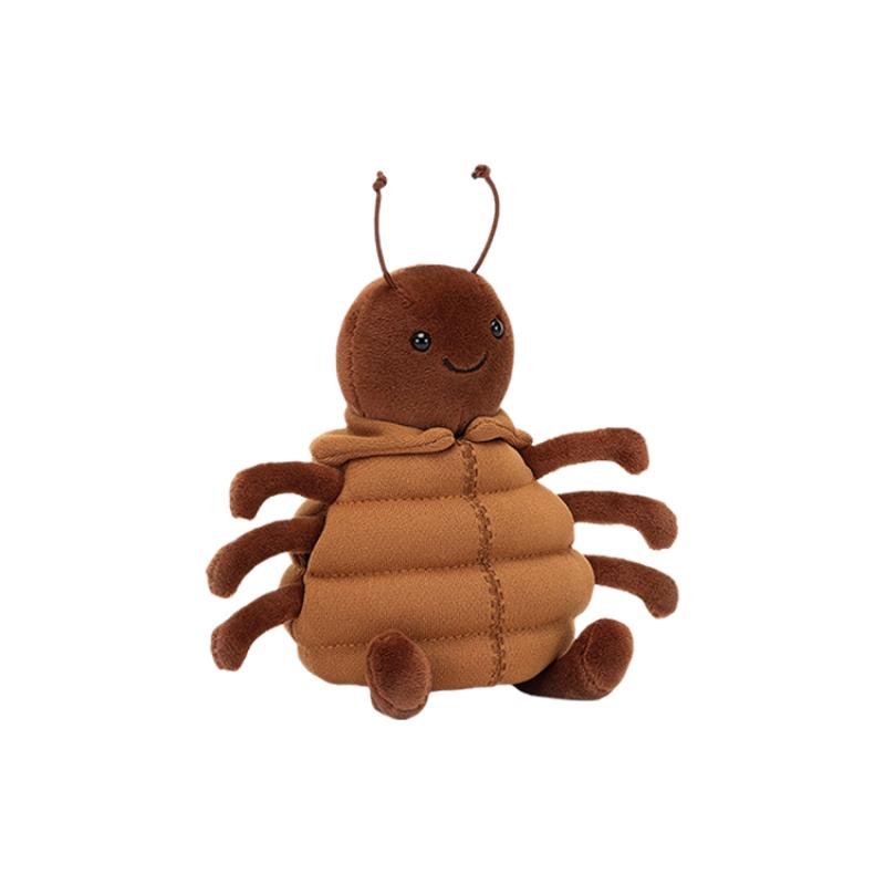 

JELLYCAT insect series animal brown spider cute doll plush doll 13cm high