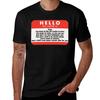 Hello My Name Is Korg T-Shirt T Shirts Designer T Shirt Man Designer T-Shirt