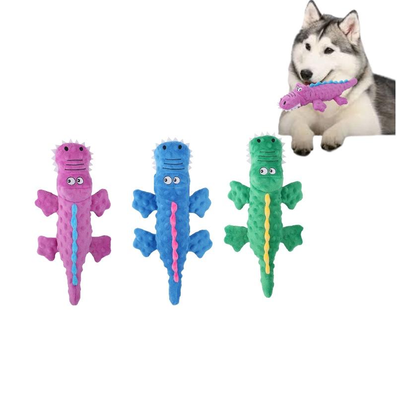 New Pet Plush Toy Crocodile Cute And Durable Perfect For Chewing 70g