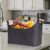 Collapsible Firewood Storage Bin Extra Large Fireplace Wood Bag  Sundries Storage