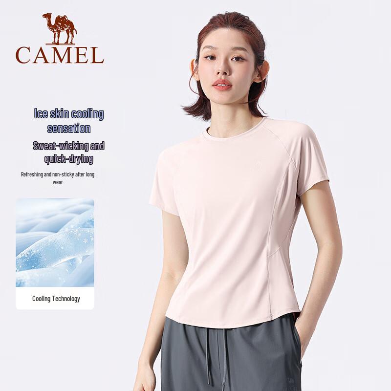 Camel Women s Ice-Feel Quick-Dry Sport T-Shirt S