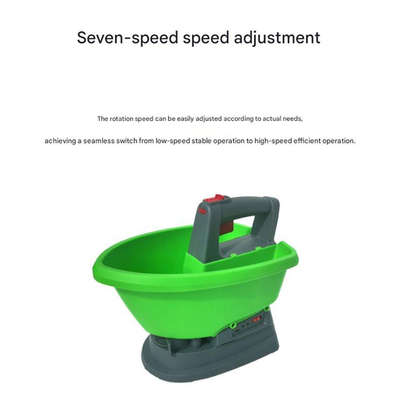 ABBP-Electric Fertilizer Spreader And Seeder Lithium Battery Powered For Efficient Sowing