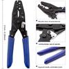 DR-1 Terminal Crimping Plier Wire Connector Crimper Removal Key Tool Insulated Plug Press Pliers