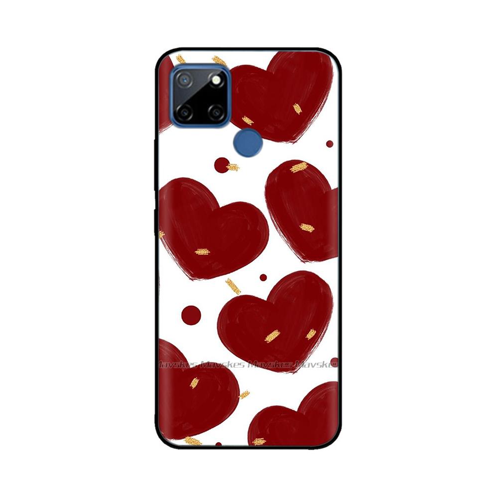 Case For Realme C12 C25 C25s Realme 7i Global Case Cute Soft Silicone TPU Back Cover Realme7i RMX2193 Protective Coque Fundas