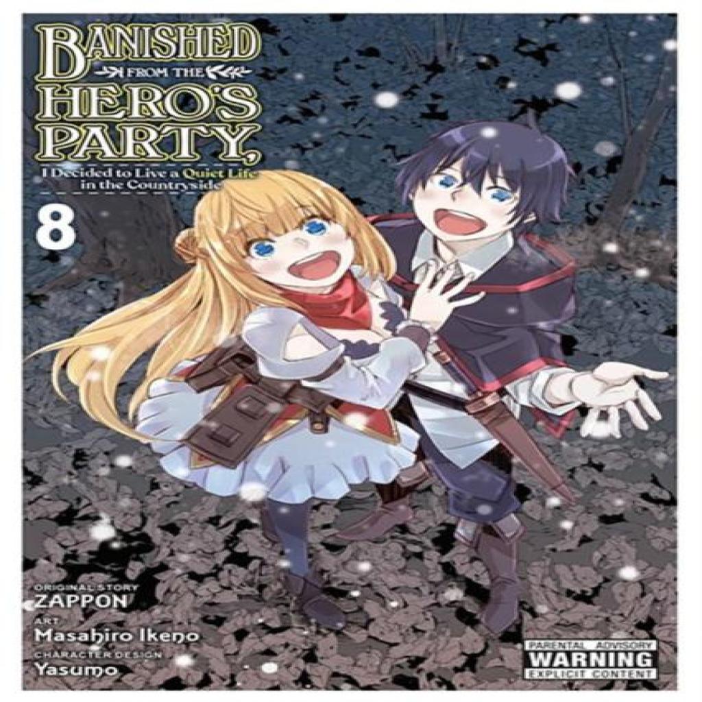Banished from the Heros Party I Decided To Live a Quiet Life In the Countryside Vol. 8 Manga By... 9781975363031