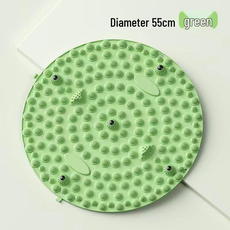 Plantar Massage Acupressure Foot Pad - Soft Silicone Meridian Board for Adults