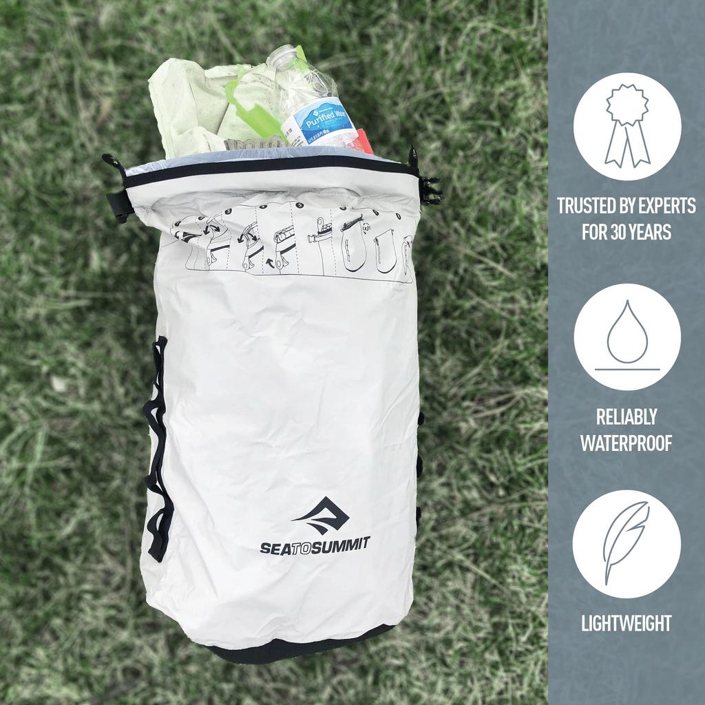Sea to Summit Trash Dry Sack Accessoires Cuisine Small Gris 2015 Materiel Cuisine - -
