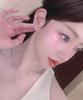 Iamj [925 Silver] 1.6 Basic Cubic Ring Earrings (3 Types)