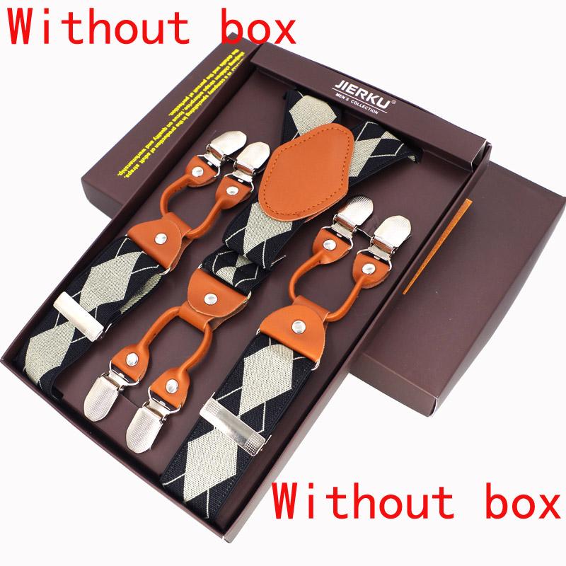 Man's Braces Leather Suspenders Adjustable 6 clip Men's Suspenders Fashion Clothing Recessionista Gift for Dad