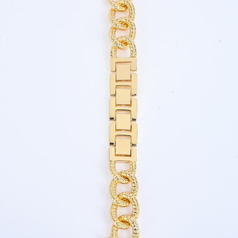 

Металеві ремінці Wofeng для Apple Watch: Елегантні ремінці для всіх серій жіночих iWatch. 22 mm рожевий колір золота