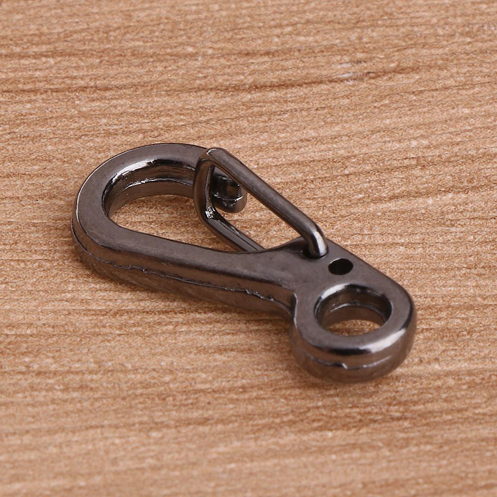 10 PCS Outdoor Camping Clip Backpack Clasps Alloy Mini SF Carabiners Keychain Hang Buckle Hook Multi Tool Spring Hook