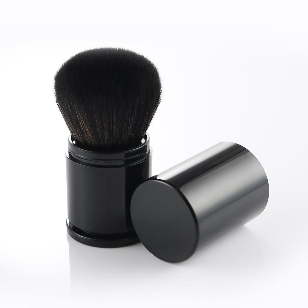New Portable Retractable Makeup Brush - Multifunctional Blush & Powder Tool