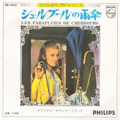7inch Record LES PARAPLUIES DE CHERBOURG  Les Parapluies De Cherbourg  Gener FD1013 PHILIPS  Japan Soundtracks  Musicals Used