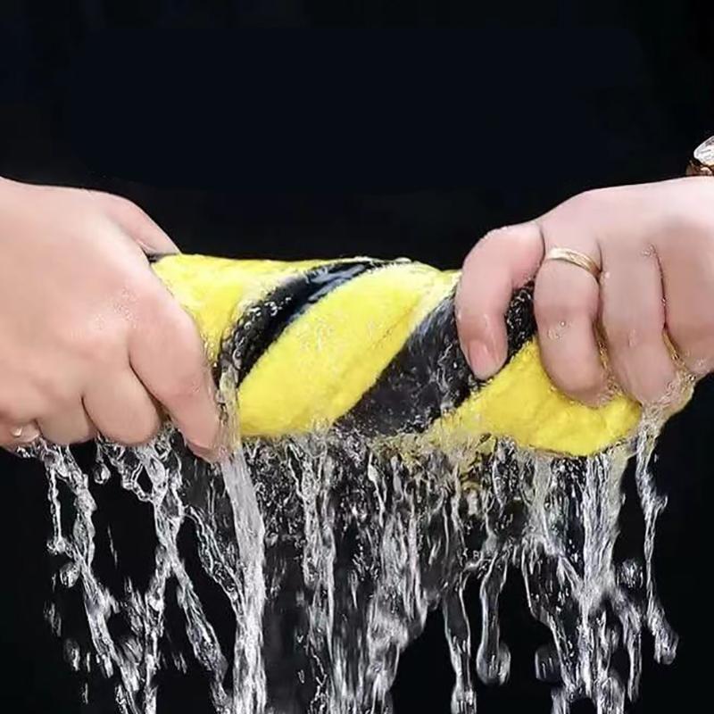 Asciugamano in Microfibra per Autolavaggio Panno per Pulizia Auto Asciugatura Asciugamano Asciugatura Cura Dettaglio Auto Forniture Asciugamano per Autolavaggio