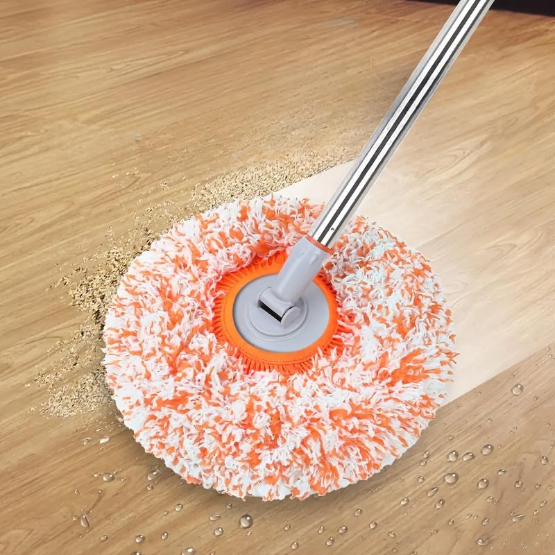 180° Rotatable Cleaning Mop Brush with Long Handle - Thickened Coral Fleece Wall & Ceiling Scrubber for Floors, Windows & Corners