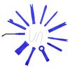 14Pcs Auto Removal Tool Trim Pry Repair Set Kit for Car Door Panel Audio Instrument DeskBlue
