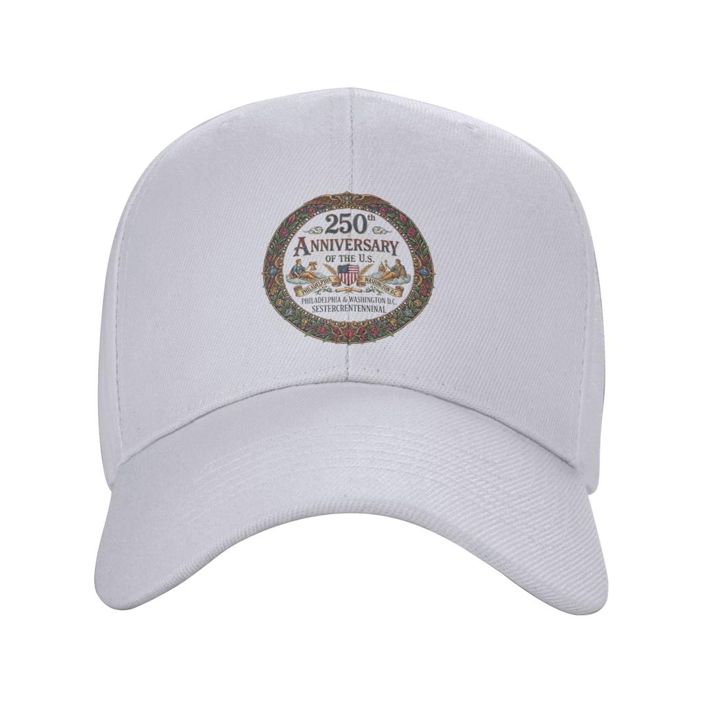 America  Year Anniversary  Cap Unisex Summer Wear  Snapback Cap Adjustable